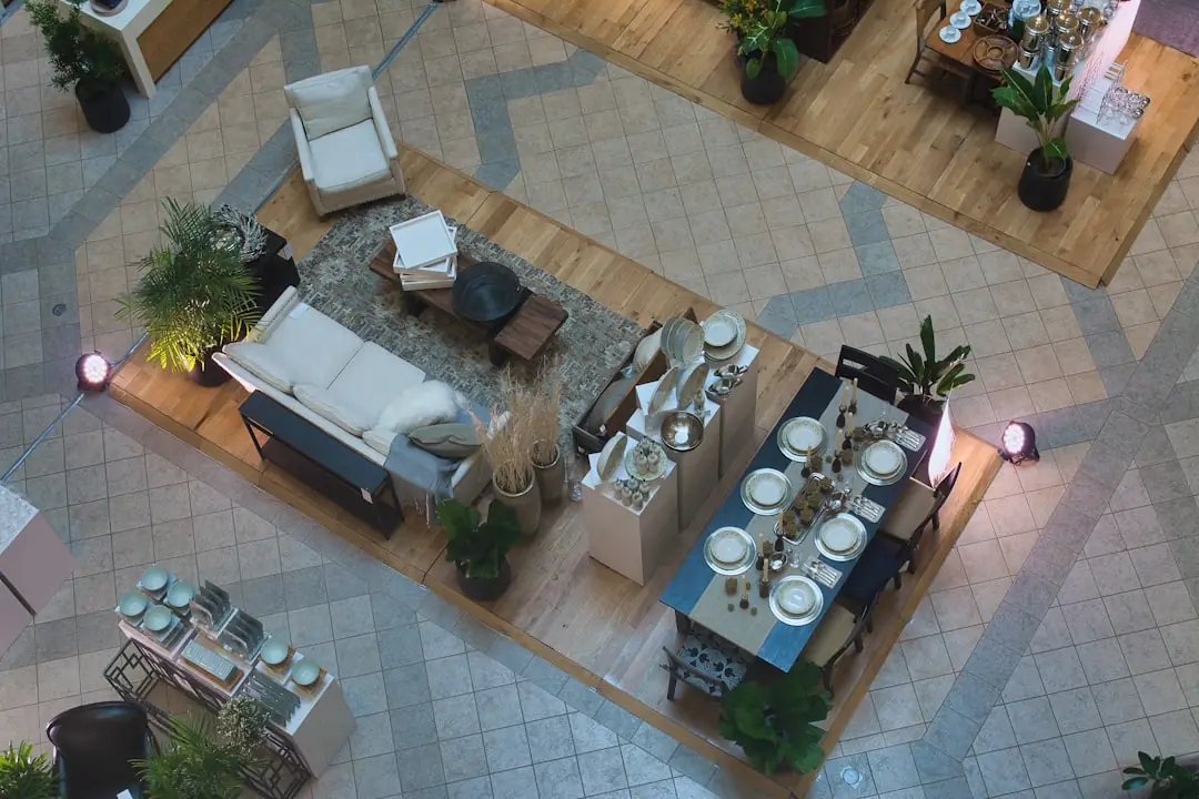 Buy Bali Furniture Online Direct — luxury teak furniture showroom interior